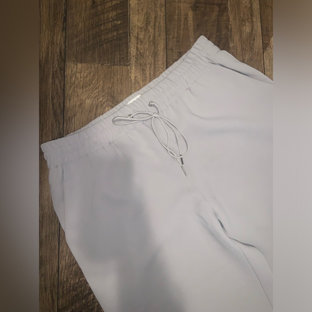 Aritzia Wilfred Buffon Pant Crepe Drawstring Joggers spring casual elastic $98 - Picture 5 of 6